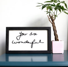 Load image into Gallery viewer, Custom Handwriting Sign