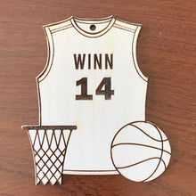 Load image into Gallery viewer, Personalized Sports Jersey Christmas Ornament