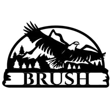 Load image into Gallery viewer, Eagle Name Sign