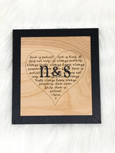 Load image into Gallery viewer, 1 Corinthians 13 Love is Wooden Sign
