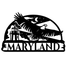 Load image into Gallery viewer, Eagle Name Sign