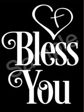 Load image into Gallery viewer, Bless You Jar DECAL (Jar NOT included)