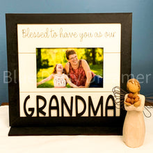 Load image into Gallery viewer, Blessed to have you as shiplap frame