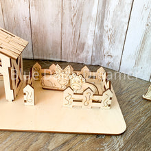 Load image into Gallery viewer, DIY Wooden Nativity Kit