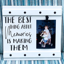Load image into Gallery viewer, Wood Sign with Photo Clip