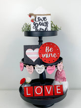 Load image into Gallery viewer, Valentine's Day Tier Tray DIY kit