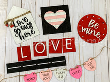Load image into Gallery viewer, Valentine's Day Tier Tray DIY kit