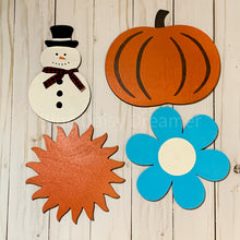 Load image into Gallery viewer, Seasonal Interchangeable Pieces for HOME sign