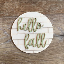 Load image into Gallery viewer, Fall Pumpkin Truck Tier Tray pieces OR Set