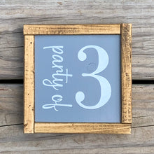 Load image into Gallery viewer, Party of Family Sign