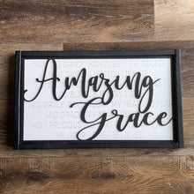 Load image into Gallery viewer, Amazing Grace Framed Sign