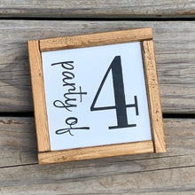 Load image into Gallery viewer, Party of Family Sign
