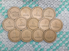 Load image into Gallery viewer, Baby Monthly Milestones