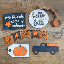 Load image into Gallery viewer, Fall Pumpkin Truck Tier Tray pieces OR Set