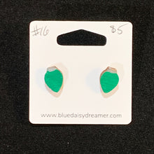 Load image into Gallery viewer, Wooden earrings - studs
