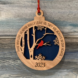 Cardinal Memorial Ornament