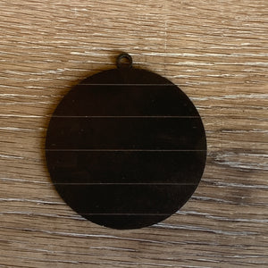 Wholesale wood round ornament