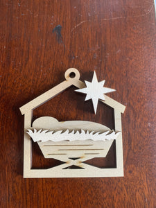Wholesale Baby Jesus stable ornament