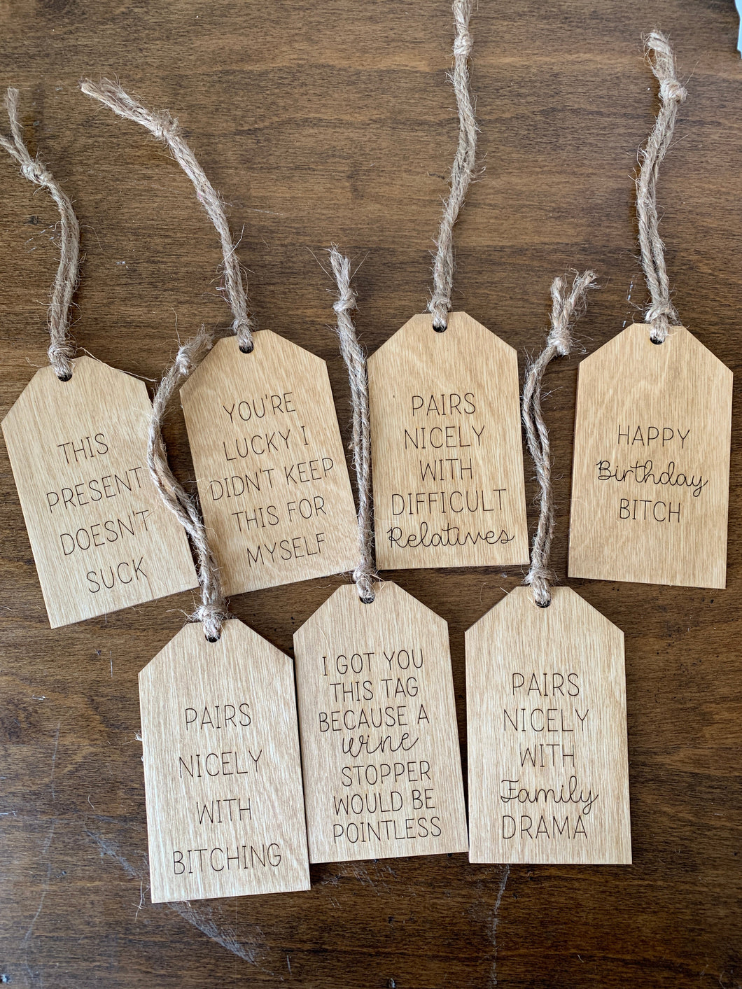 Wine tags