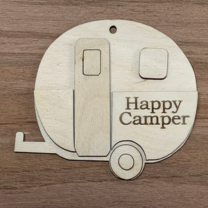 Wholesale Happy Camper Ornament