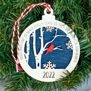Cardinal Memorial Ornament
