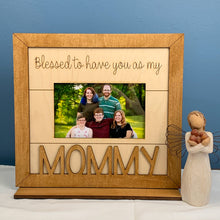 Load image into Gallery viewer, Blessed to have you as shiplap frame
