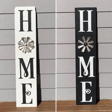 Load image into Gallery viewer, Home sign with wreath or windmill
