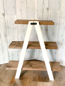Mini wooden ladder