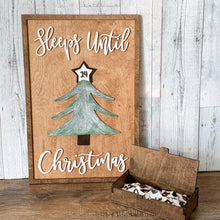 Load image into Gallery viewer, Sleeps Until Christmas Countdown
