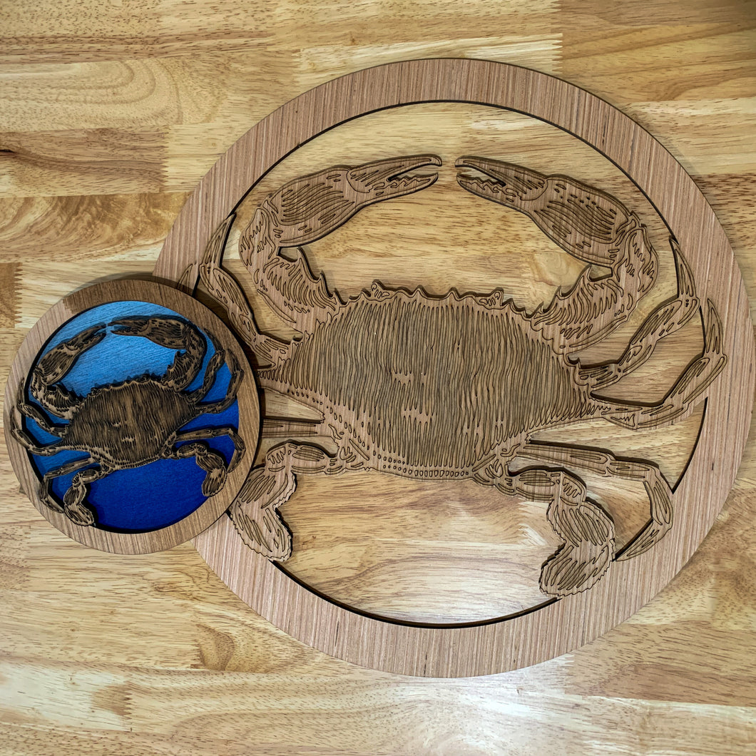 Maryland Wholesale  Wood Crab Wall hanging