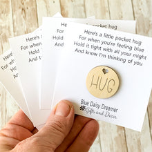 Load image into Gallery viewer, Pocket Hug Wooden Token
