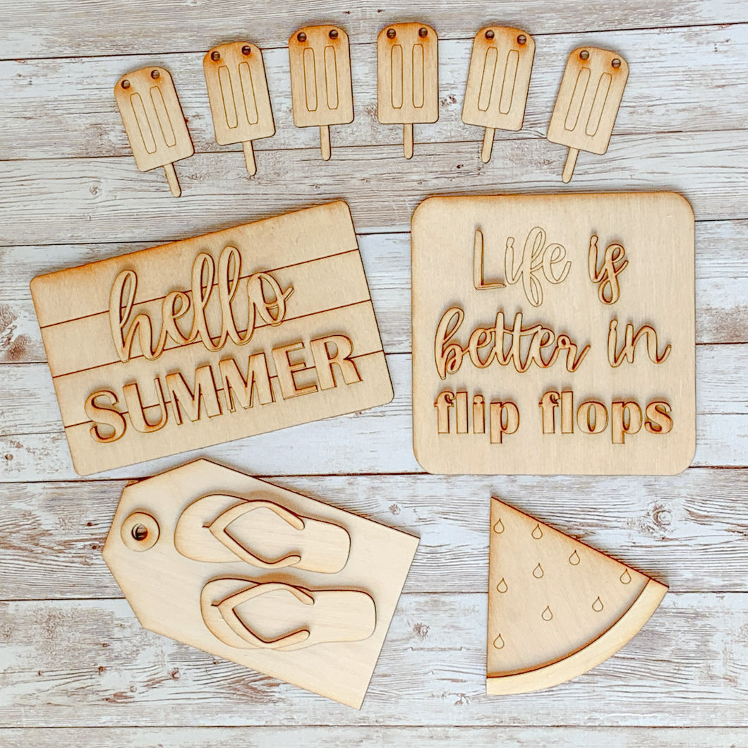 Summer Tier Tray