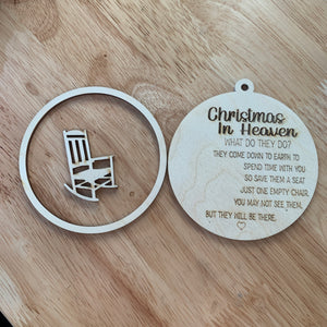 Wholesale Christmas in Heaven ornament