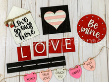 Load image into Gallery viewer, Valentine&#39;s Day Tier Tray DIY kit
