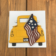 Load image into Gallery viewer, Patriotic Truck Shelf sitter

