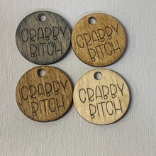 Load image into Gallery viewer, Wholesale Wood Crab Wine Tag
