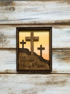 He is not here He is Risen Shelf Sitter