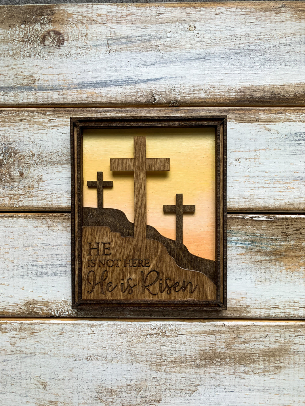 He is not here He is Risen Shelf Sitter