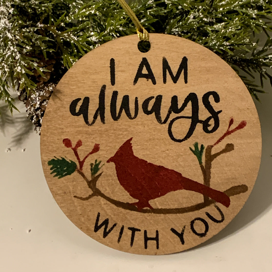 Memorial Cardinal Christmas Ornament