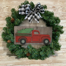 Load image into Gallery viewer, Red Truck Wreath
