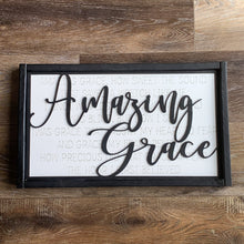 Load image into Gallery viewer, Amazing Grace Framed Sign
