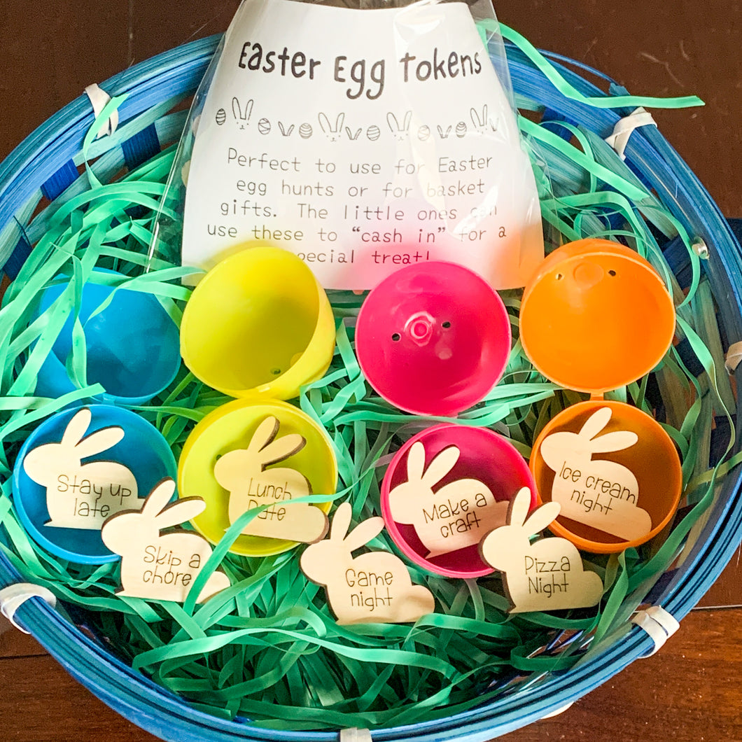 Easter Egg Tokens -set of 20