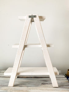 Mini wooden ladder