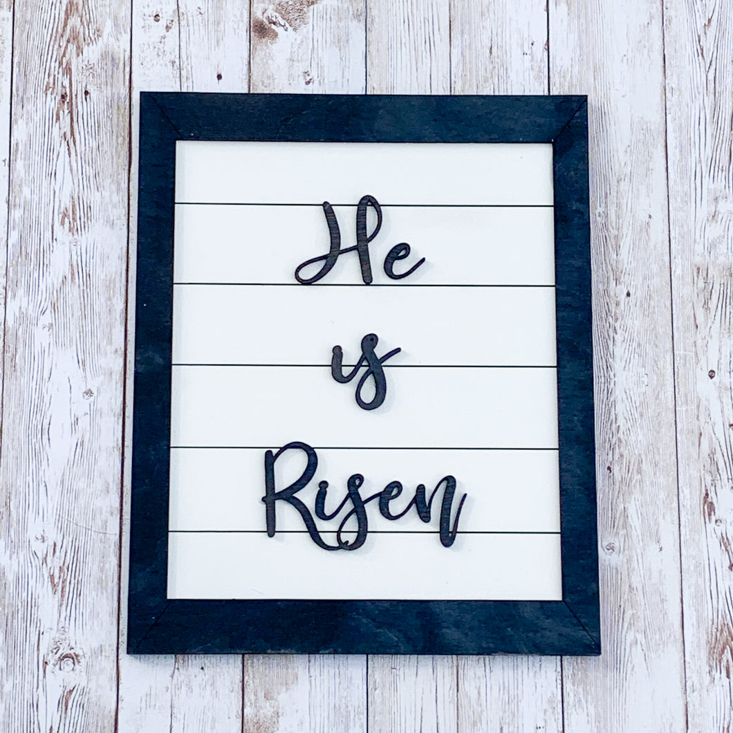He is Risen sign