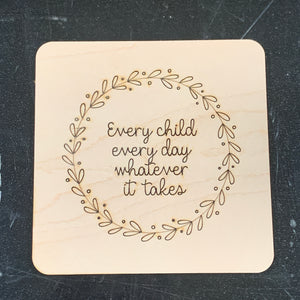 Custom Coaster
