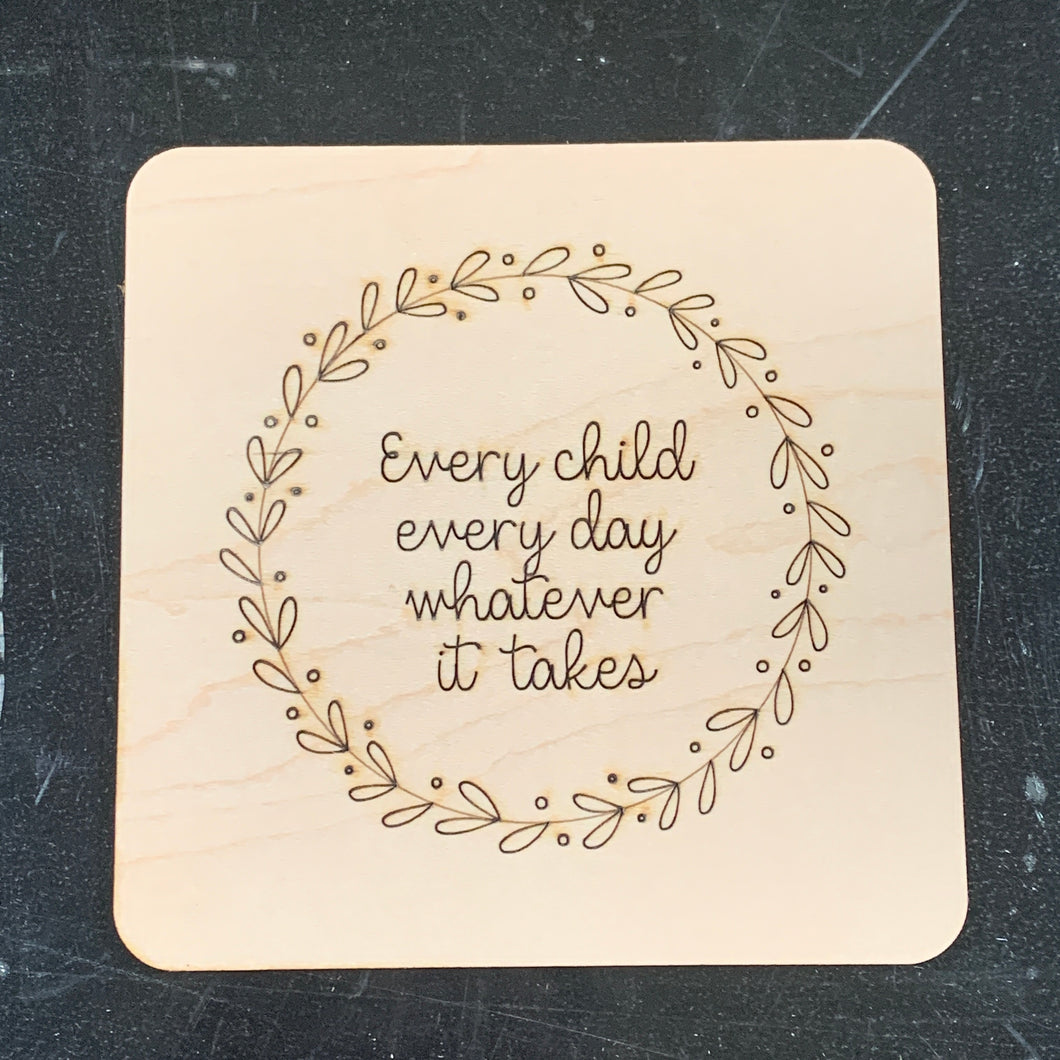 Custom Coaster